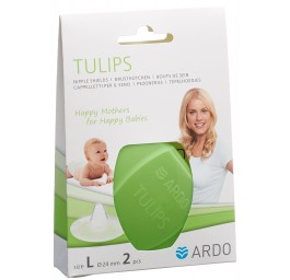 ARDO TULIPS Bouts de sein L silicone 2 pce