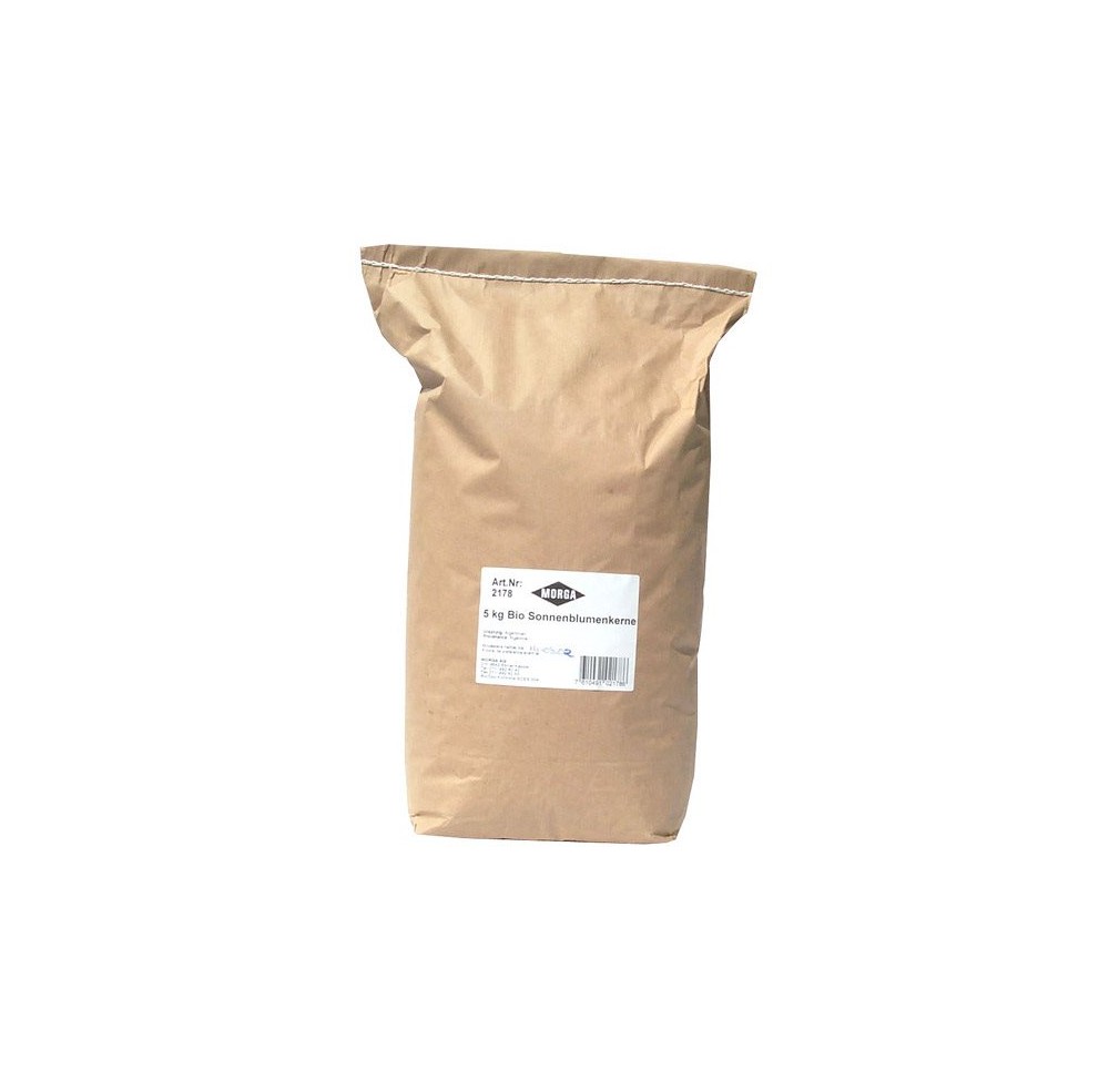 MORGA graines tournesol bio sach 5 kg MORGA graines tournesol bio sach 5 kg