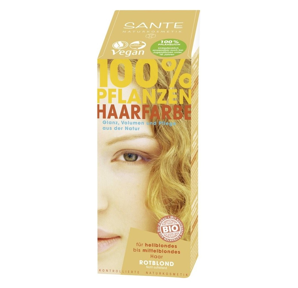 SANTE teinture cheveux végétale blond roux 100 g