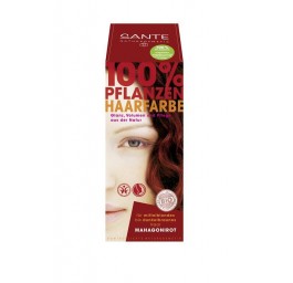 SANTE teinture cheveux végétale rouge acajou 100 g