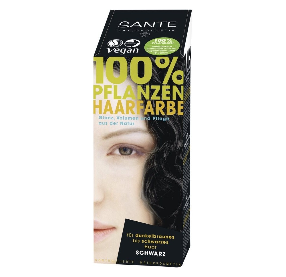 SANTE teinture cheveux végétale noir 100 g