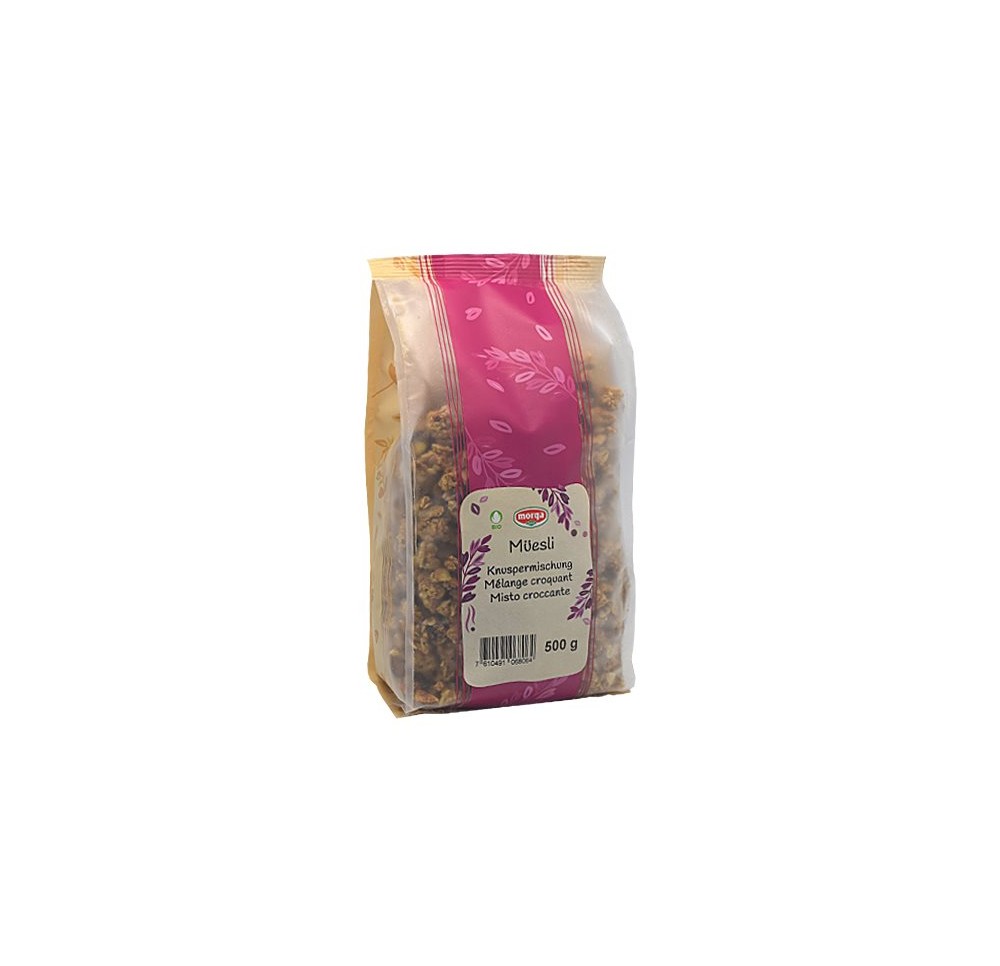 MORGA müesli mélange croquant bio sach 500 g MORGA müesli mélange croquant bio sach 500 g