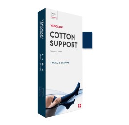 VENOSAN COTTON SUPPORT Socks A-D M navy 1 paire