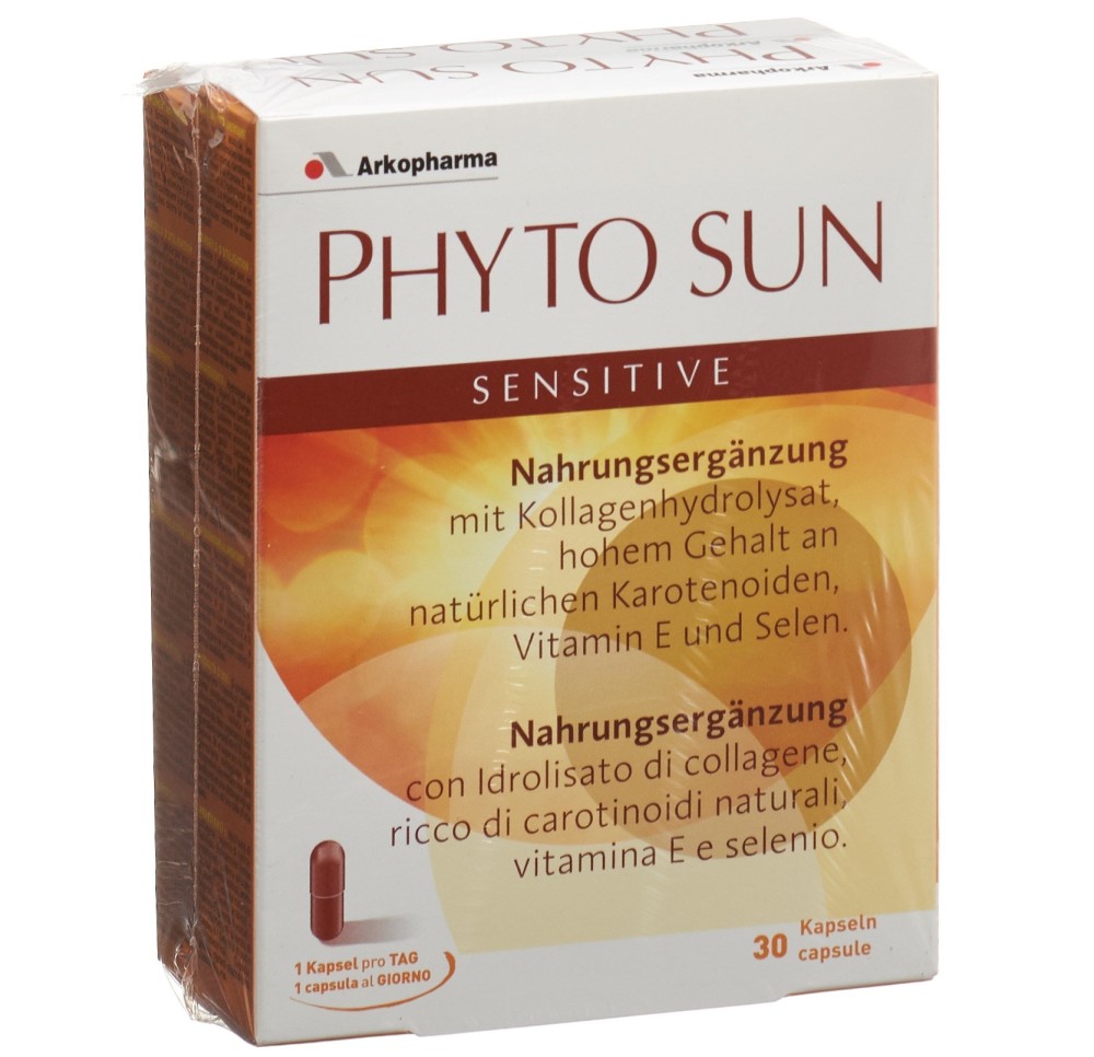 PHYTO SUN sensitive caps duo 2 x 30 pce PHYTO SUN sensitive caps duo 2 x 30 pce
