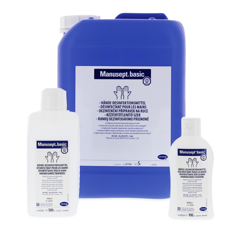 MANUSEPT basic désinfectant mains bidon 5 lt