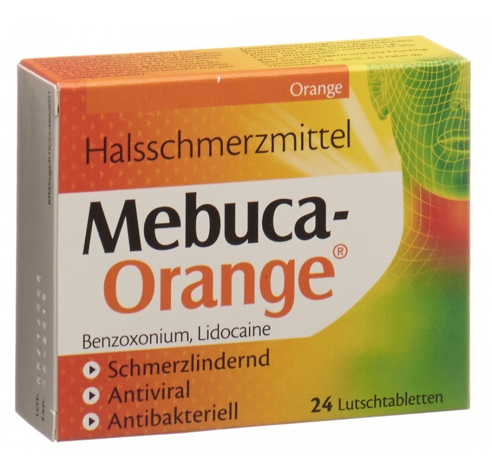 MEBUCA-ORANGE cpr sucer 24 pce