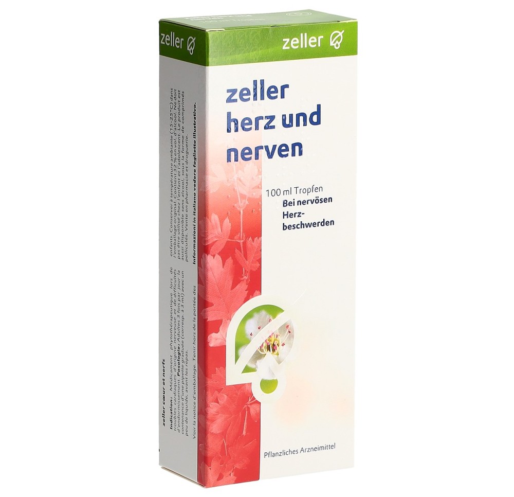 ZELLER coeur et nerfs gouttes fl 100 ml ZELLER coeur et nerfs gouttes fl 100 ml
