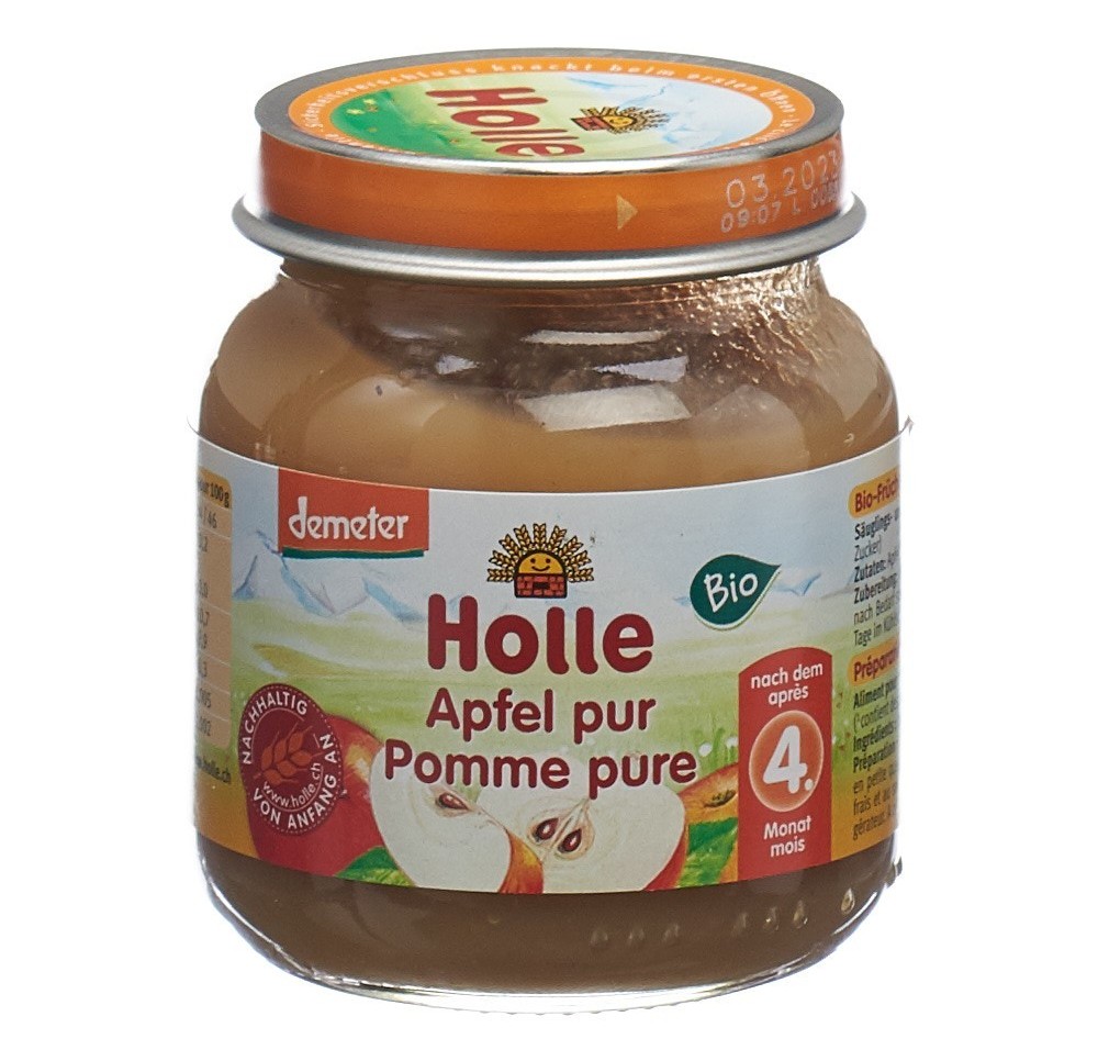 HOLLE pomme pure bio 125 g