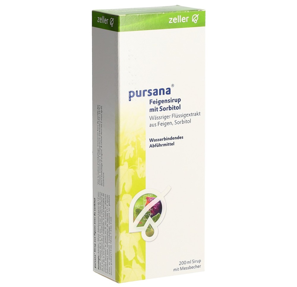 PURSANA sirop aux figues avec sorbitol fl 200 ml PURSANA sirop aux figues avec sorbitol fl 200 ml