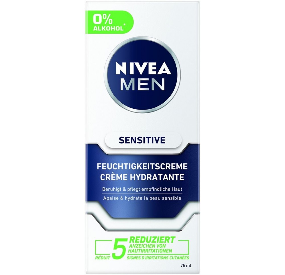 NIVEA Men Sensitive crème hydratante 75 ml