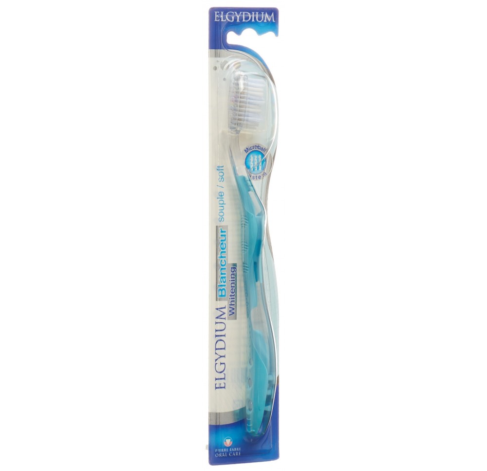 ELGYDIUM Blancheur brosse dents souple