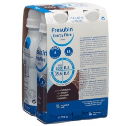 FRESUBIN Energy Fibre DRINK chocolat 4 fl 200 ml