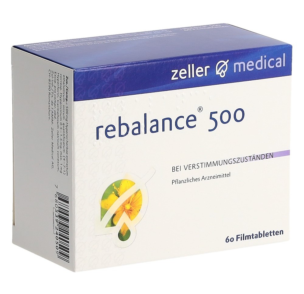 REBALANCE cpr pell 500 mg 60 pce