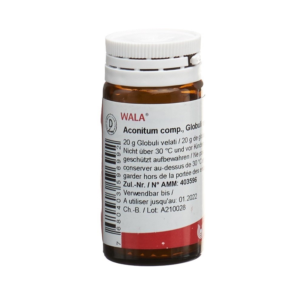 WALA aconitum comp glob fl 20 g