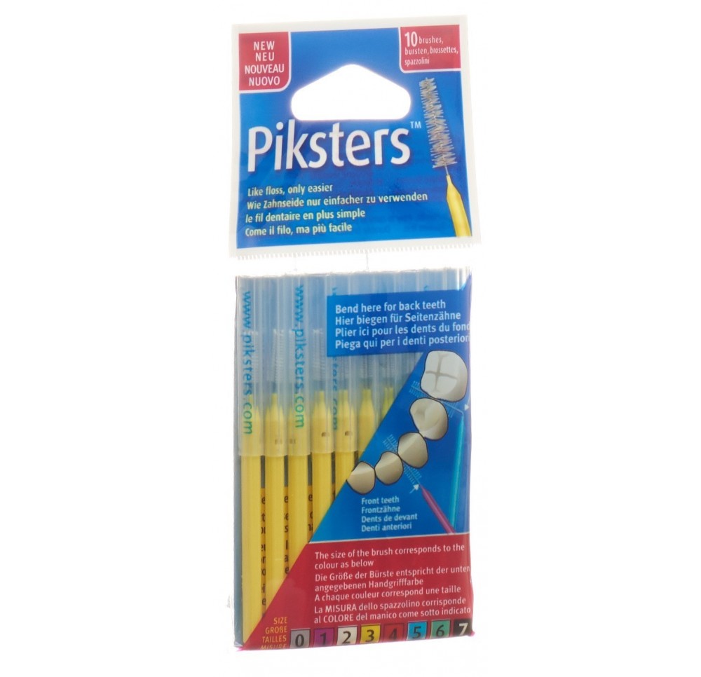 PIKSTERS brosse interdentaire 3 10 pce