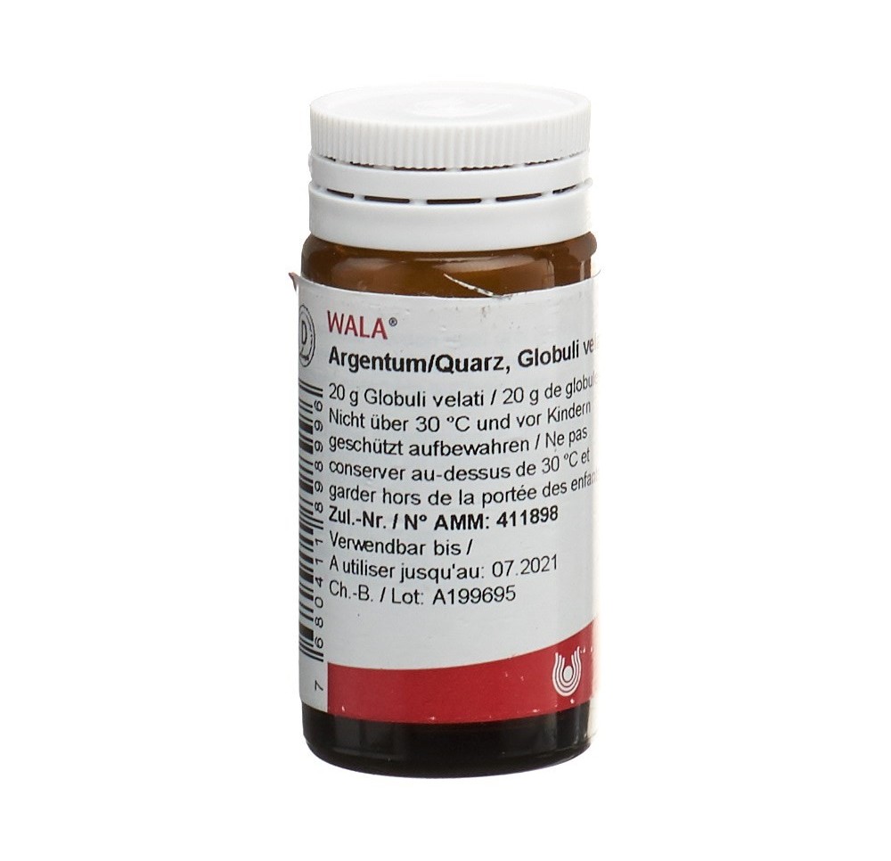WALA argentum/quarz glob fl 20 g