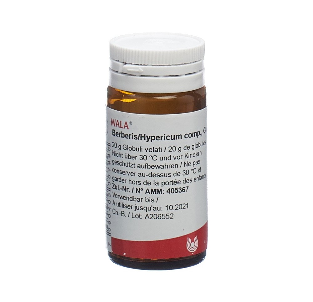 WALA berberis/hypericum comp glob fl 20 g