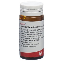 WALA berberis/hypericum comp glob fl 20 g