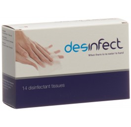 DESINFECT tissues 14 pce