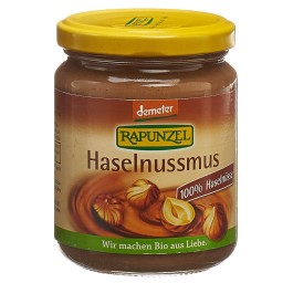 RAPUNZEL purée noisettes verre 250 g