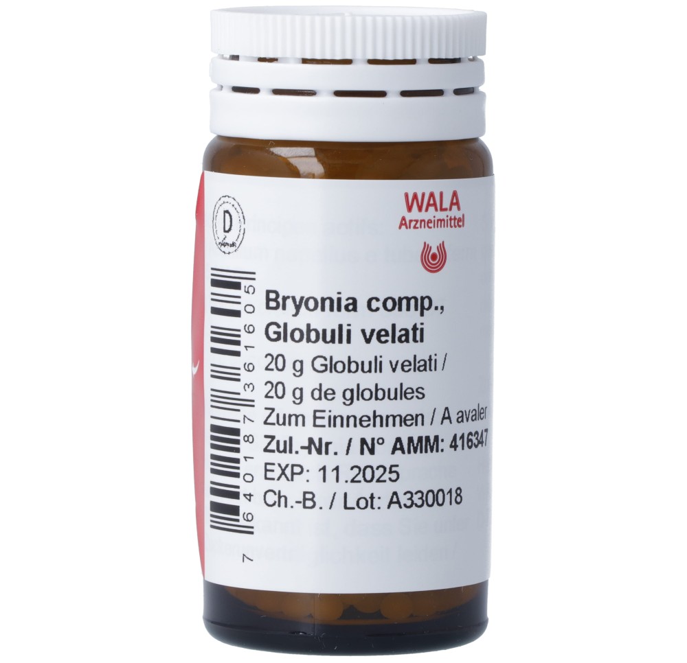 WALA bryonia comp glob fl 20 g