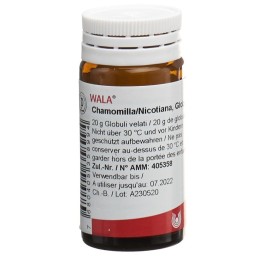 WALA chamomilla/nicotiana glob fl 20 g