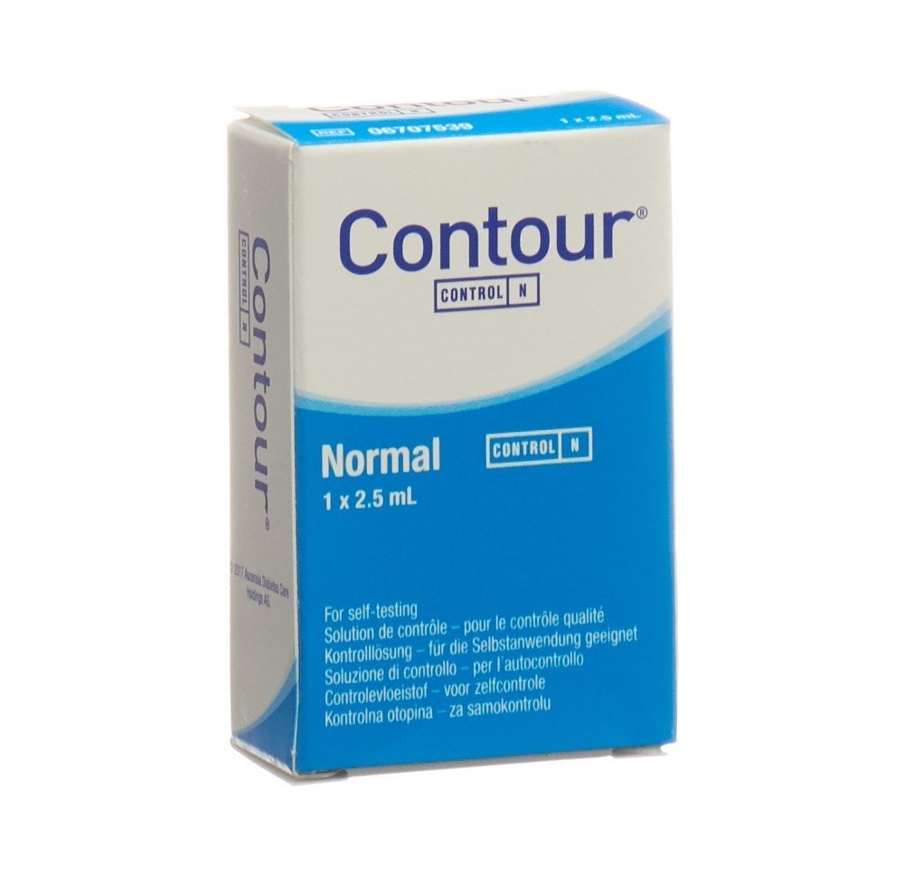 CONTOUR solution de contrôle normal 2.5 ml