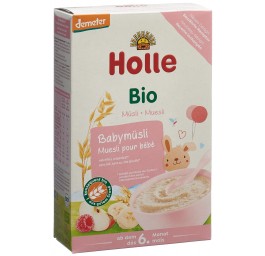 HOLLE bouillie muesli pour bébé bio 250 g