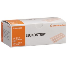 LEUKOSTRIPS 13mmx102mm 6 bandes 50 pce