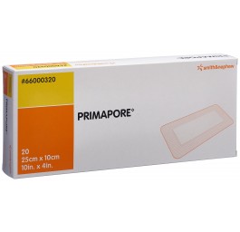 PRIMAPORE pansement adhésif 25x10cm stérile 20 pce