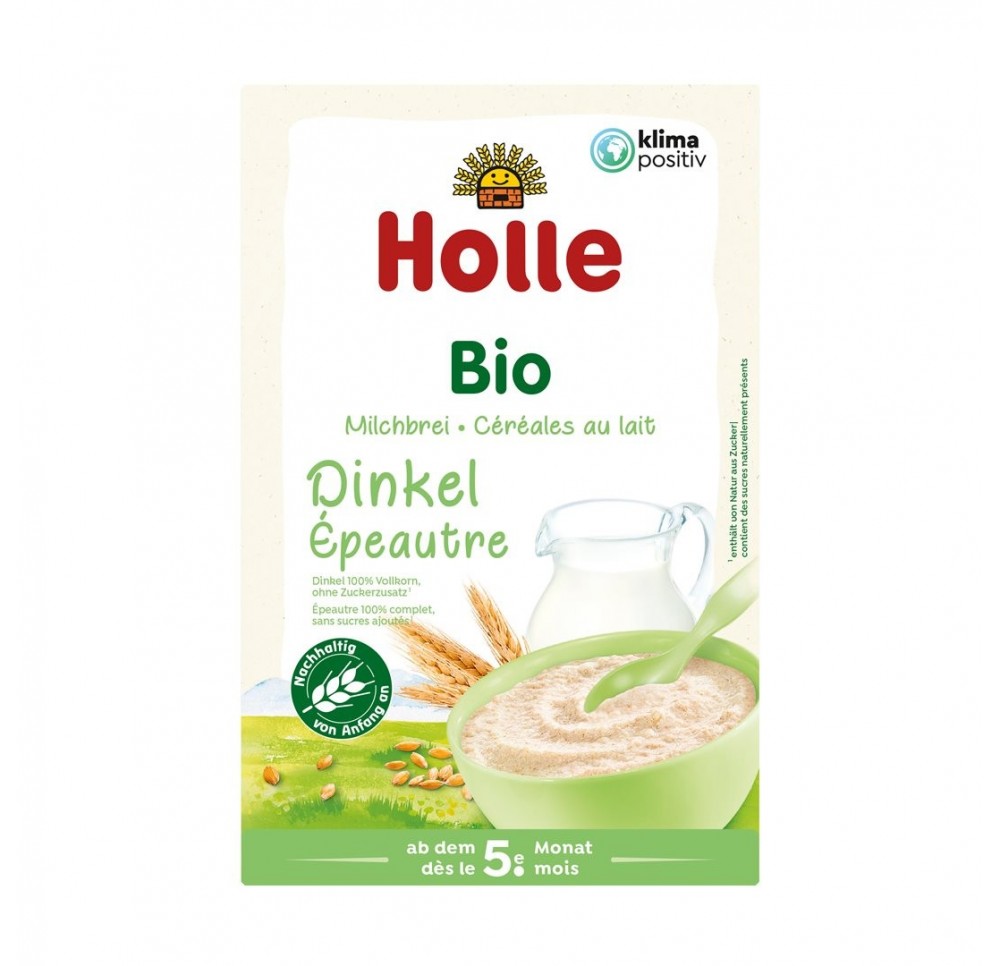 HOLLE bouillie au lait épautre bio 250 g