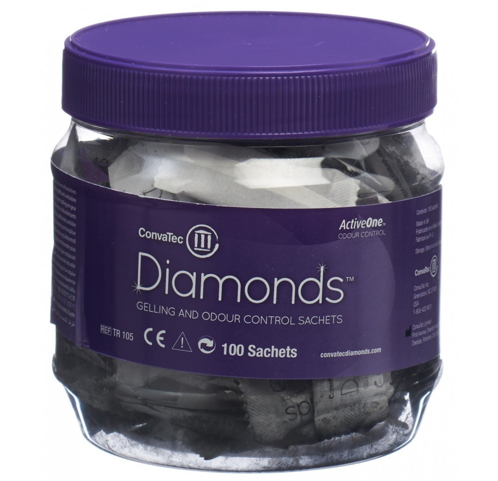 DIAMONDS superabsorbant antiodeur sach bte 100 pce