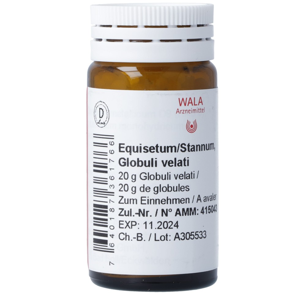 WALA equisetum/stannum glob fl 20 g
