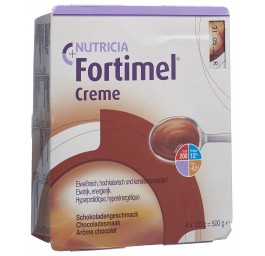 FORTIMEL crème chocolat 4 x 125 ml