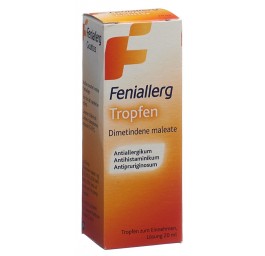 FENIALLERG gouttes 1 mg/ml fl 20 ml