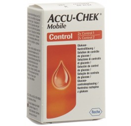 ACCU-CHEK MOBILE solution de contrôle 2x2