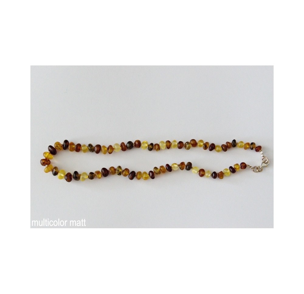 AMBERSTYLE ambre 32cm multicol mat ferm crochet