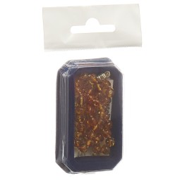 AMBERSTYLE ambre 36cm cognac clair ferm magn