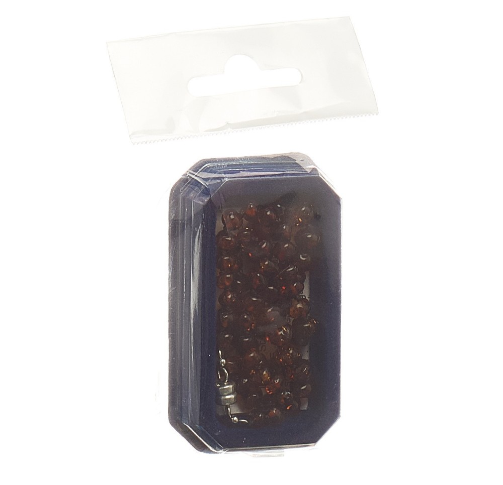 AMBERSTYLE ambre 36cm cognac foncé ferm magn