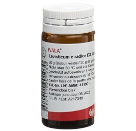 WALA levisticum e radice glob 3 D fl 20 g