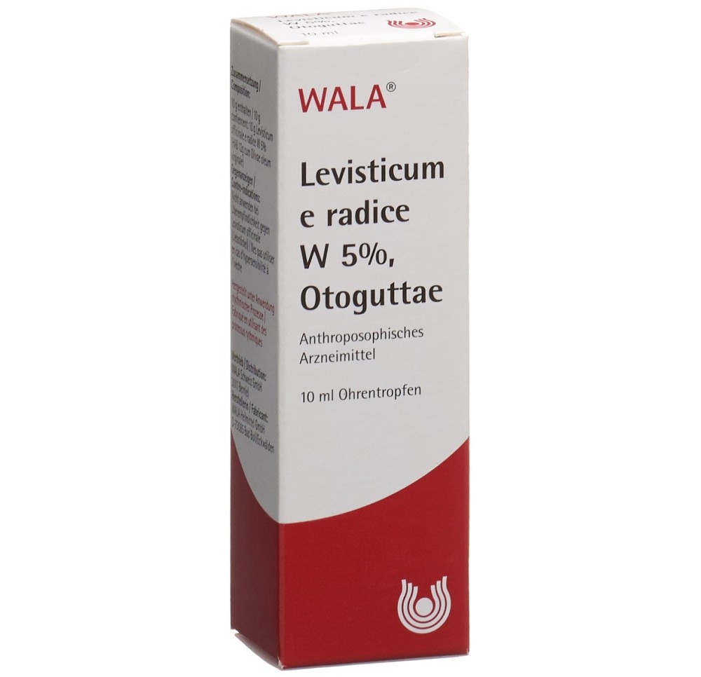 WALA levisticum e radice W 5% gtt auric fl 10 ml