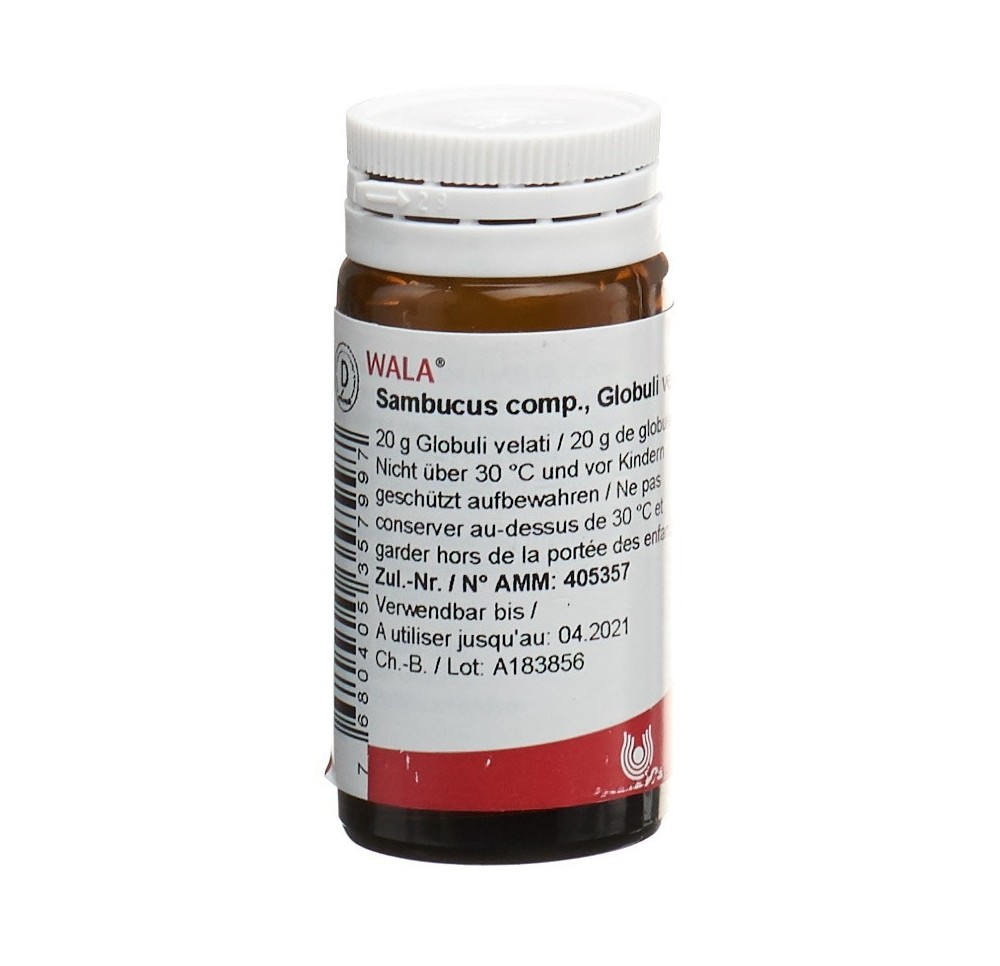 WALA sambucus comp glob fl 20 g