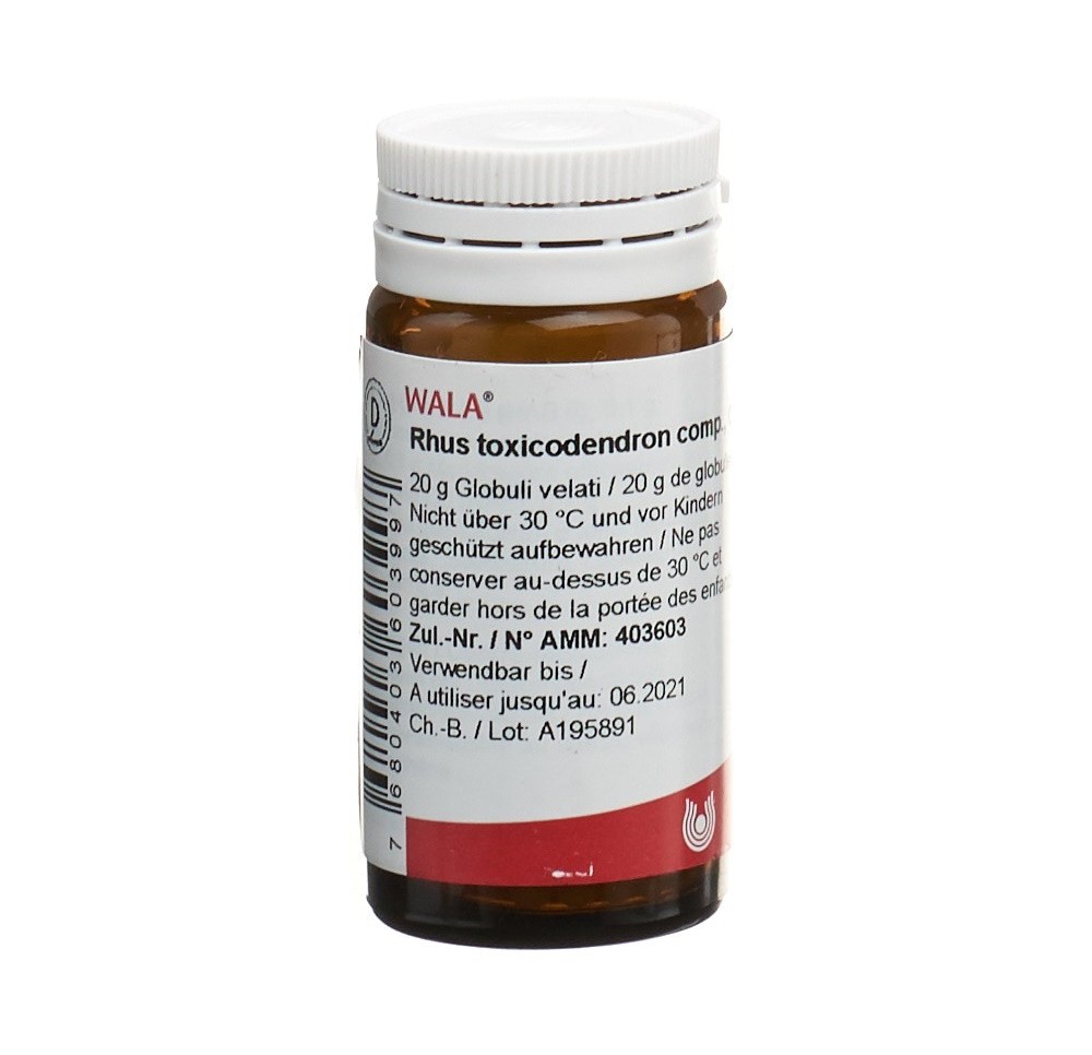 WALA rhus toxicodendron comp glob fl 20 g