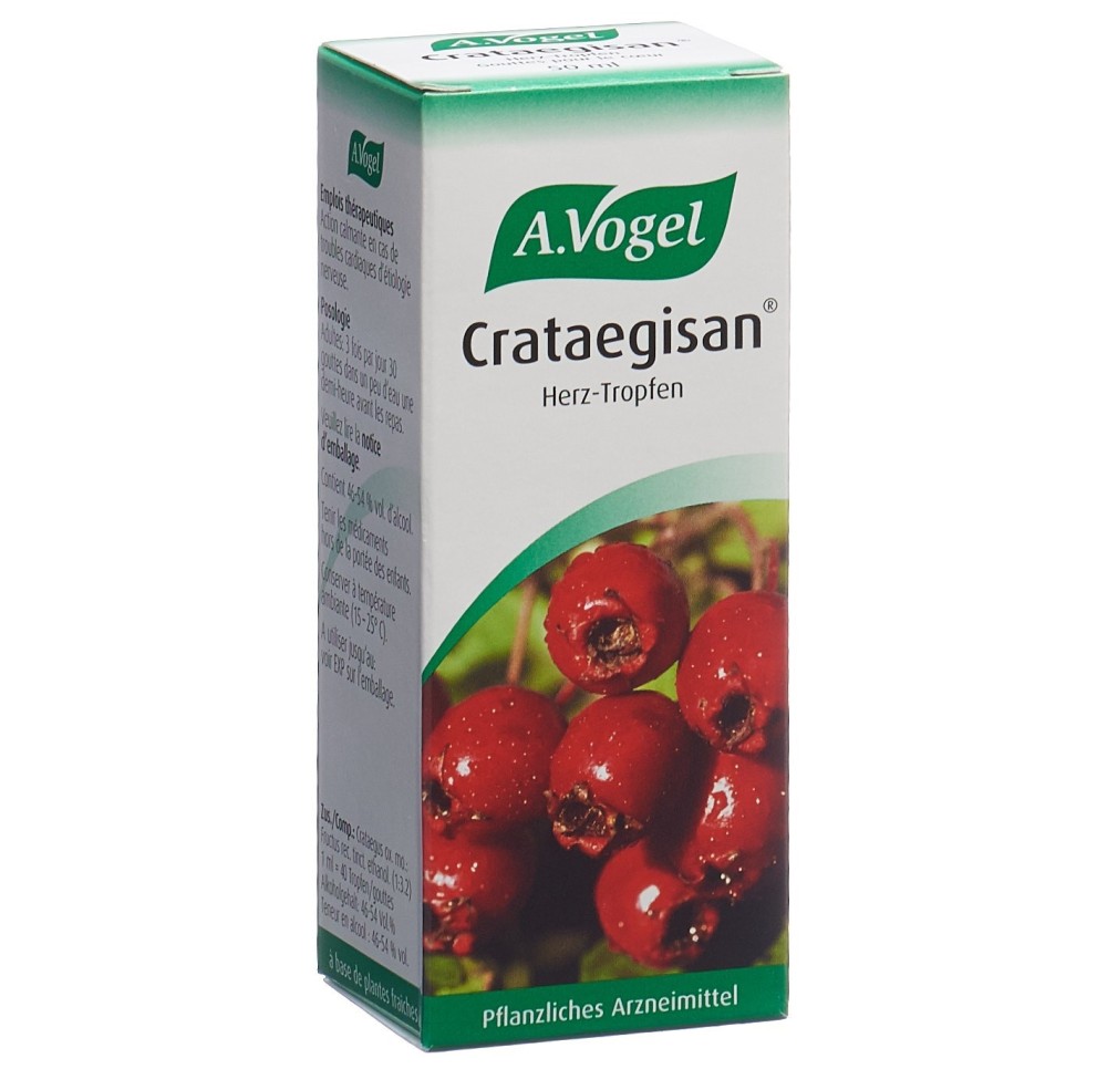 VOGEL Crataegisan gouttes fl 50 ml VOGEL Crataegisan gouttes fl 50 ml