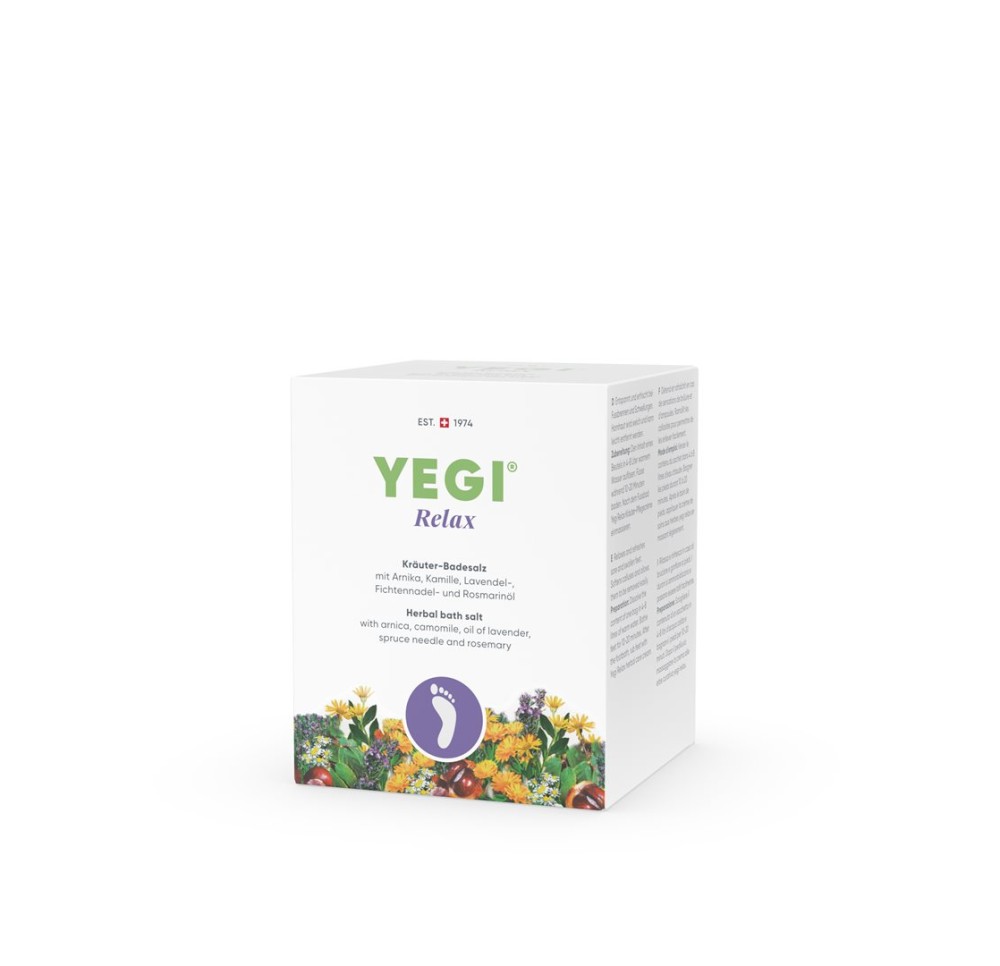 YEGI RELAX sel bain pieds herbes 4 sach 50 g YEGI RELAX sel bain pieds herbes 4 sach 50 g