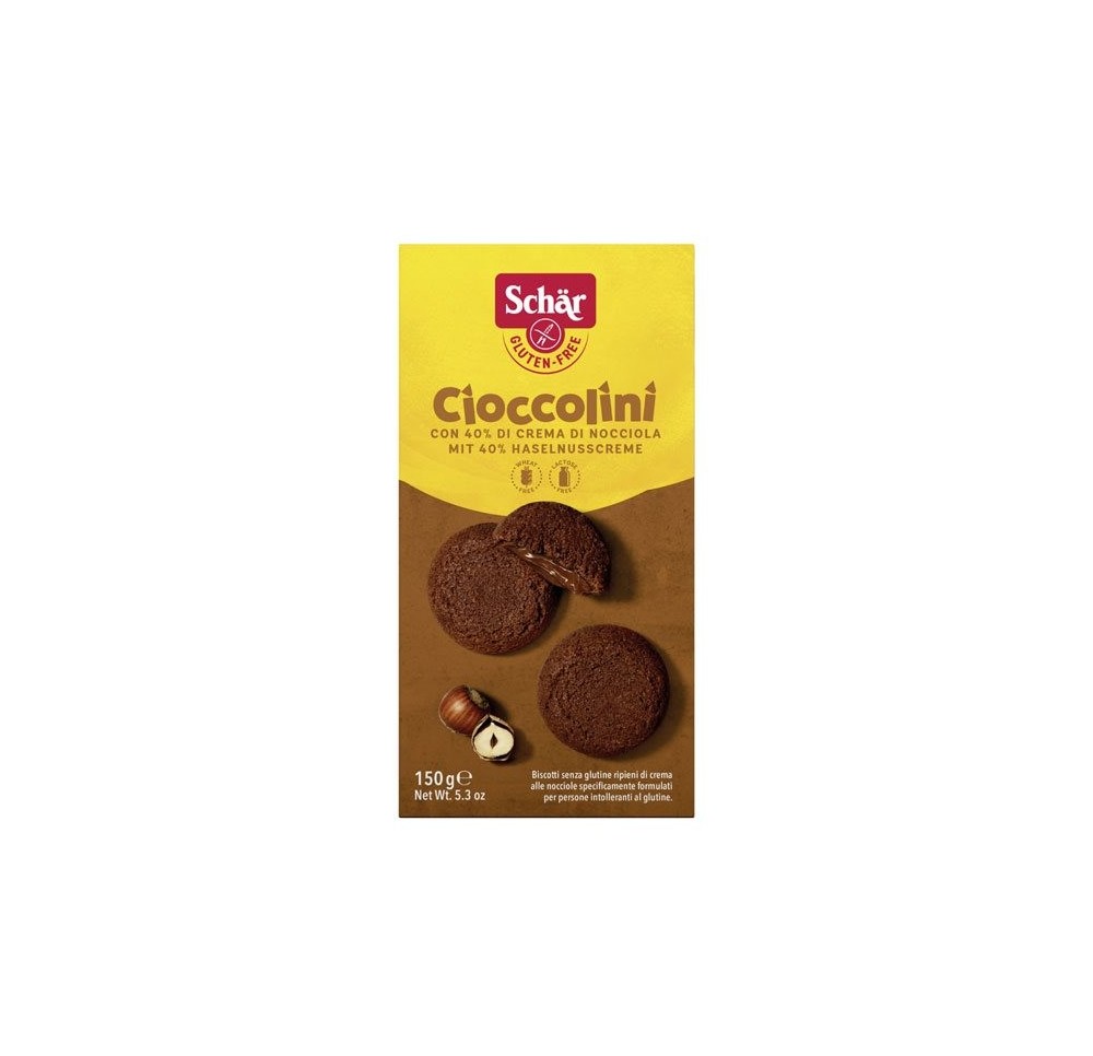 SCHÄR cioccolini av cacao 150 g