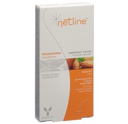 NETLINE bande cire froide hypoallerg visage 20 pce