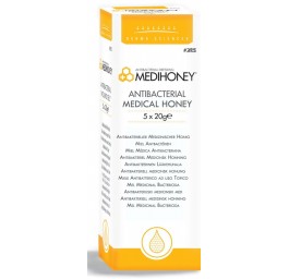 MEDIHONEY Antibacterial Medical Honey 5 tb 20 g