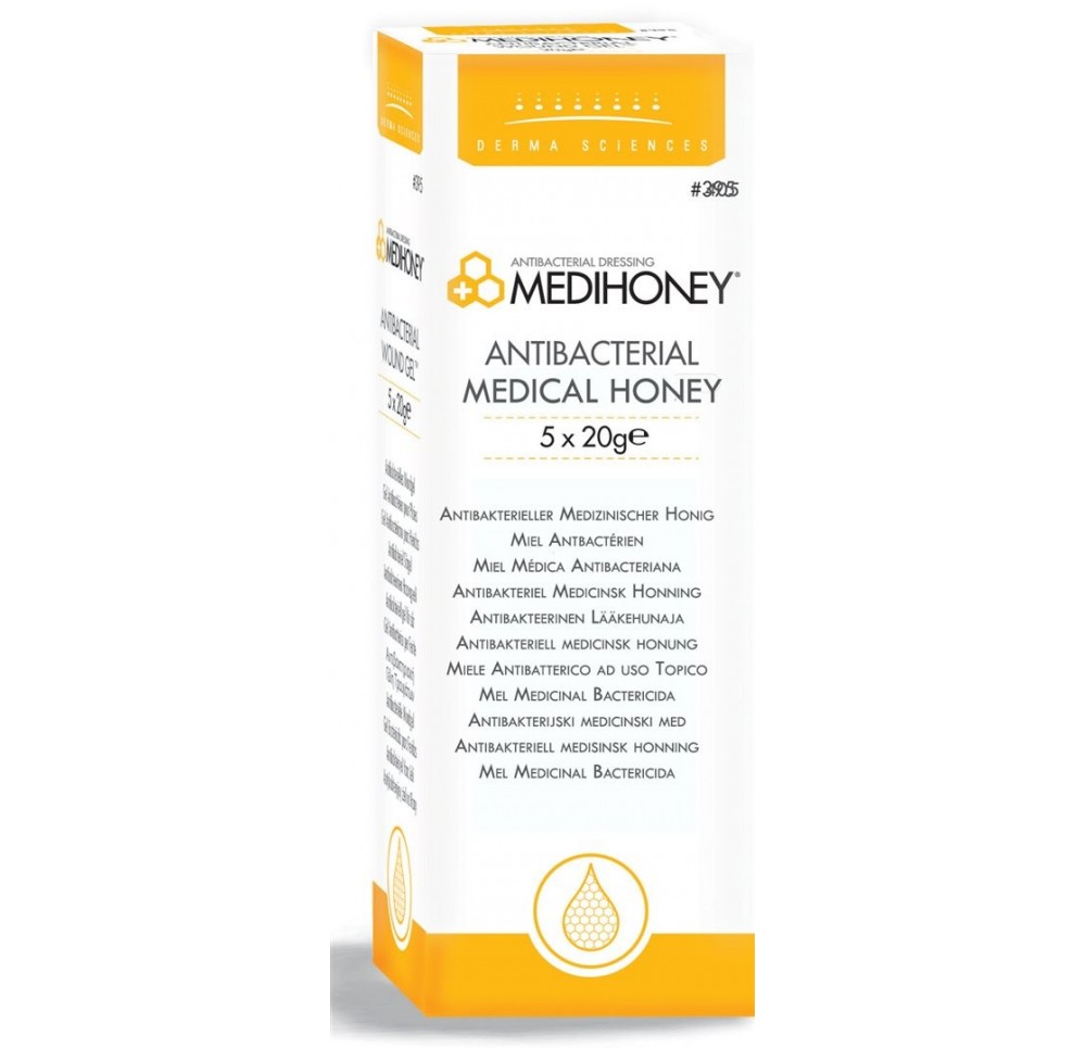 MEDIHONEY Antibacterial Medical Honey 5 tb 20 g