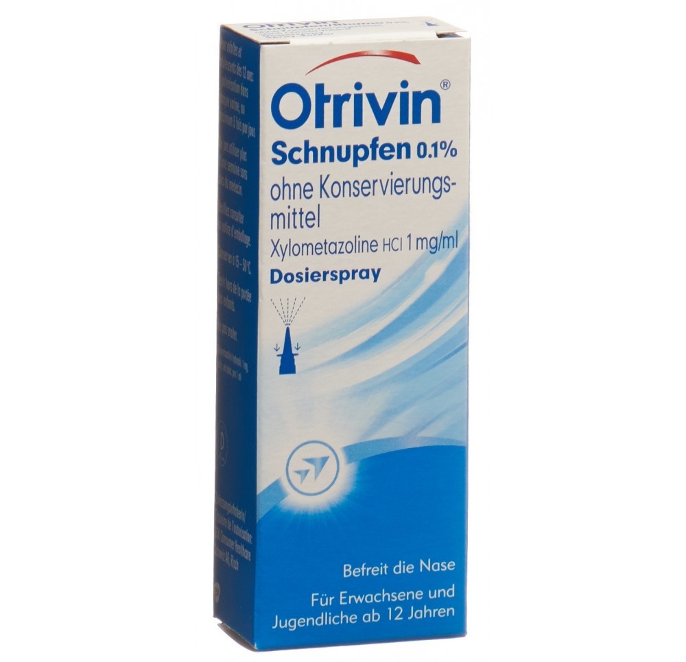 OTRIVIN Rhume spray doseur 0.1 % s cons 10 ml